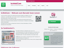 Tablet Screenshot of bcwebcam.de